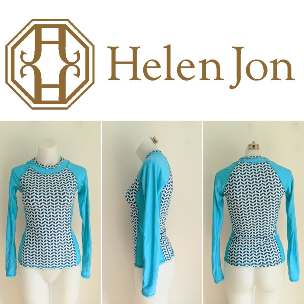 Helen Jon Long Sleeve Rashguard, XS